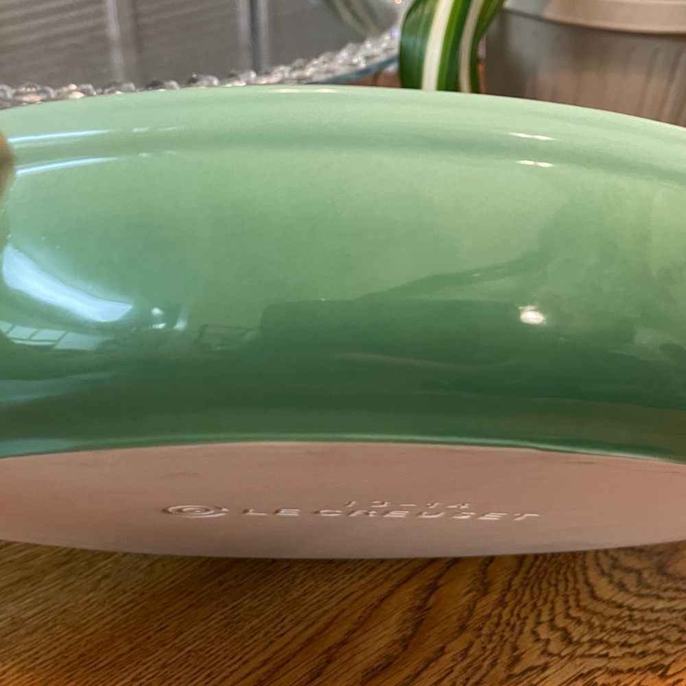 LECREUSET Casserole Dish Green 13-14